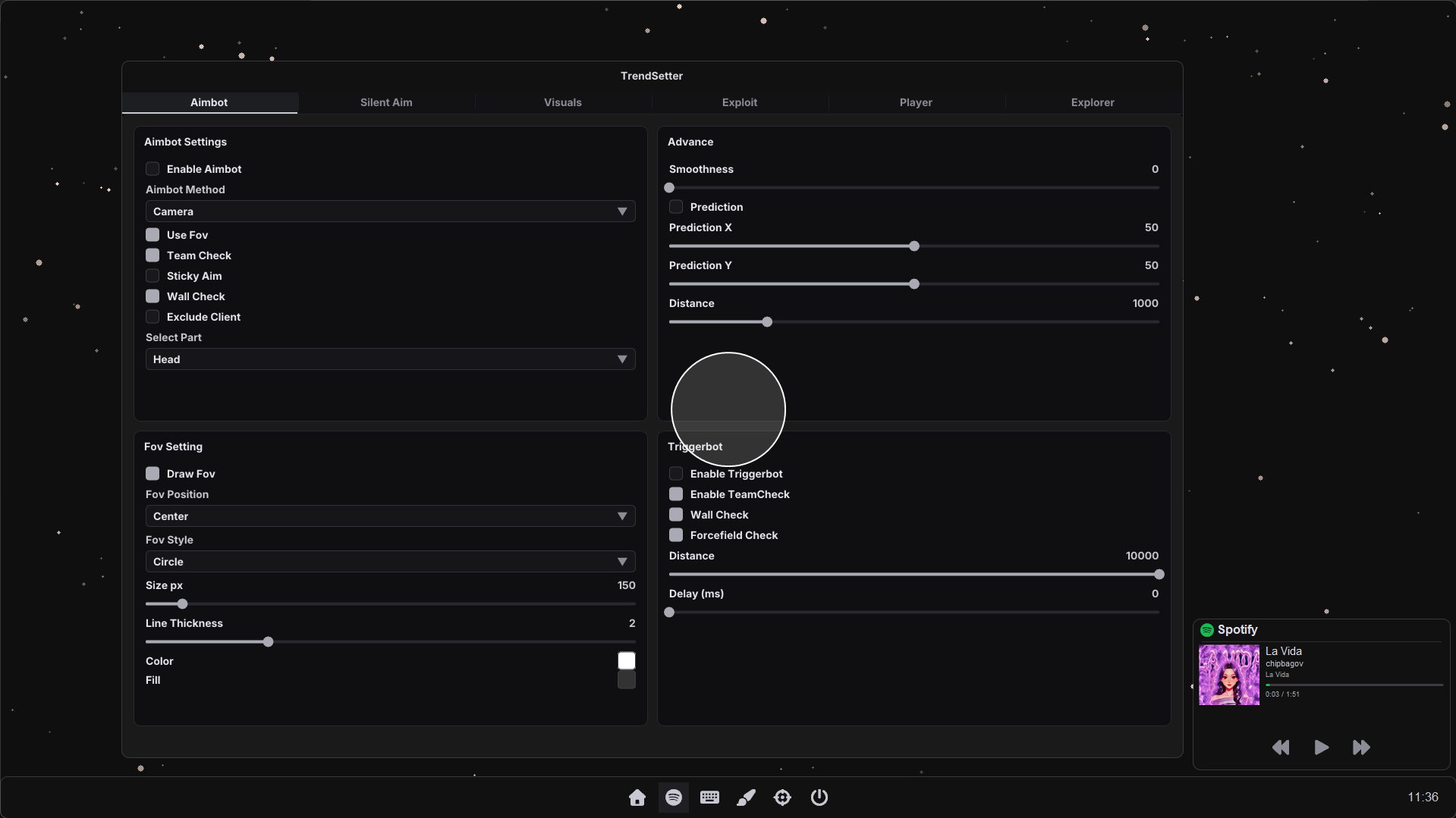TrendSetter External UI